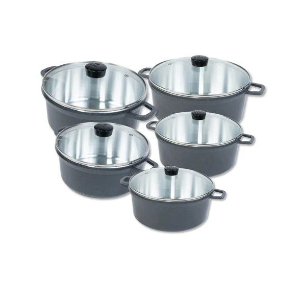 Jogo de Panelas De Alumínio CAVA Alças De Alumínio