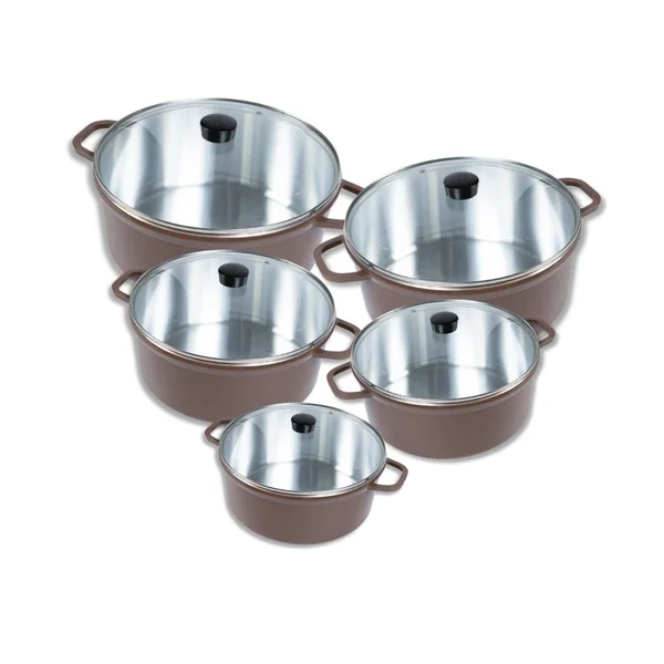 Jogo de Panelas De Alumínio CAVA Alças De Alumínio