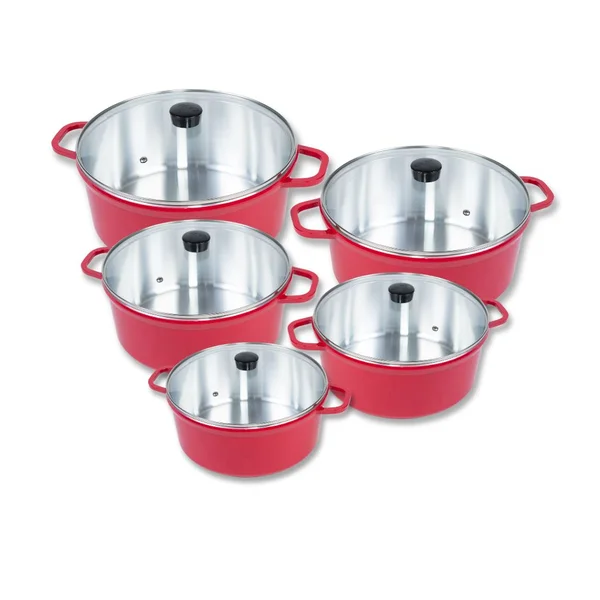 Jogo de Panelas De Alumínio CAVA Alças De Alumínio