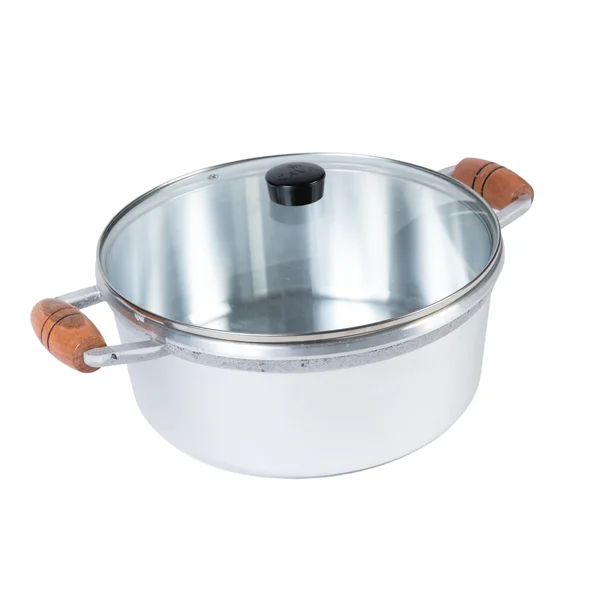 Panela De Alumínio CAVA Alças De Madeira - Polida